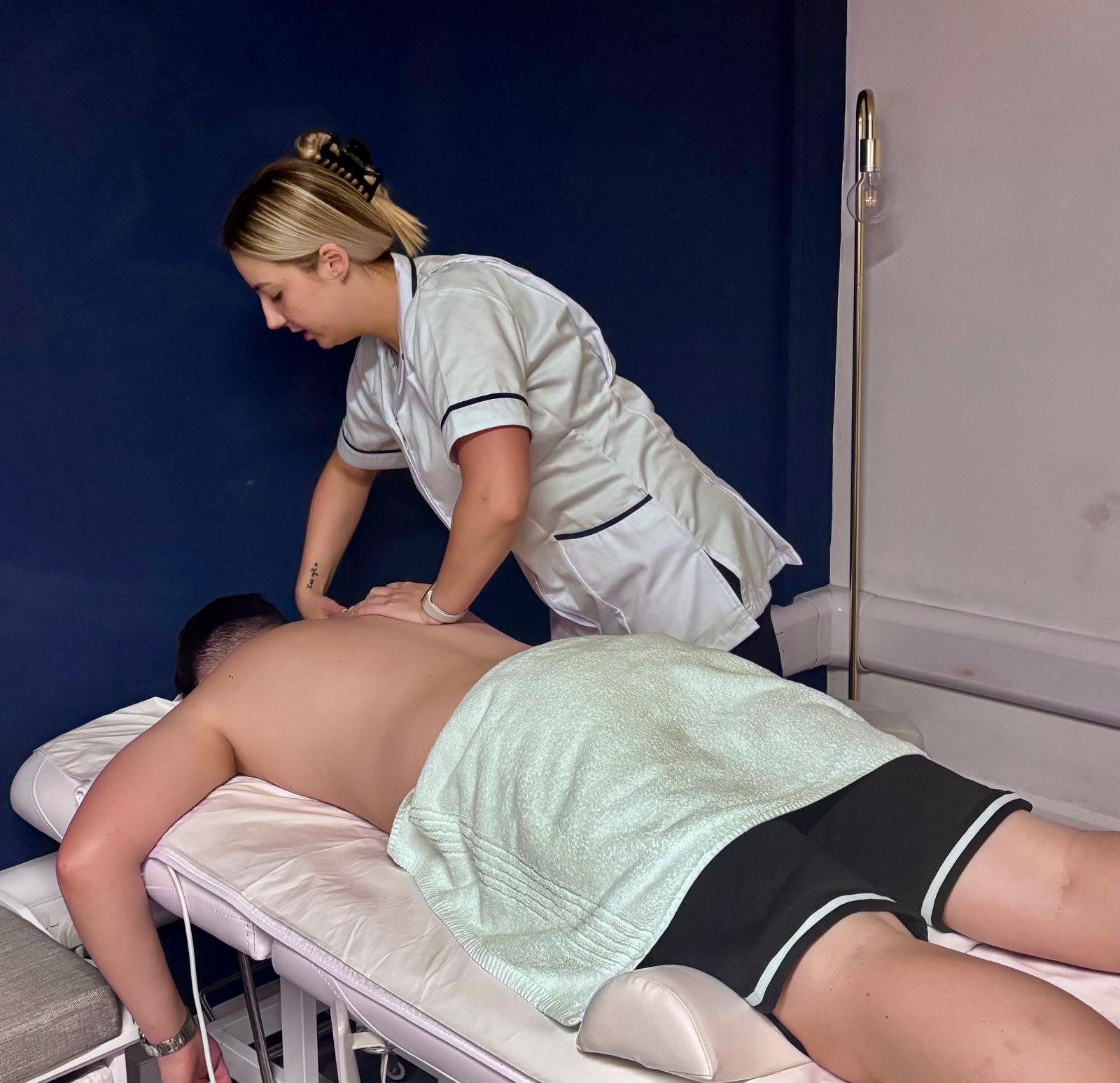 Full body sports massage treatment at MASG Therapy